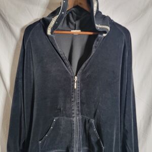 Fashion Bug Black Hooded Jacket